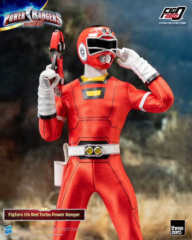 Power Rangers Turbo FigZero Action Figure 1/6 Red Turbo Power Ranger 30 cm - MangaShop.ro