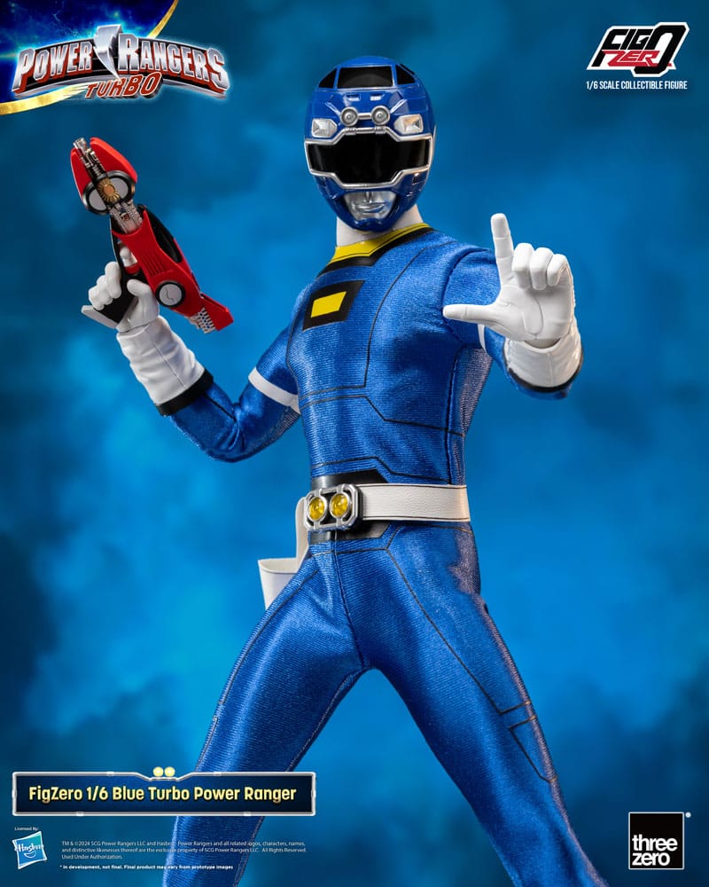 Power Rangers Turbo FigZero Action Figure 1/6 Blue Turbo Power Ranger 30 cm - MangaShop.ro