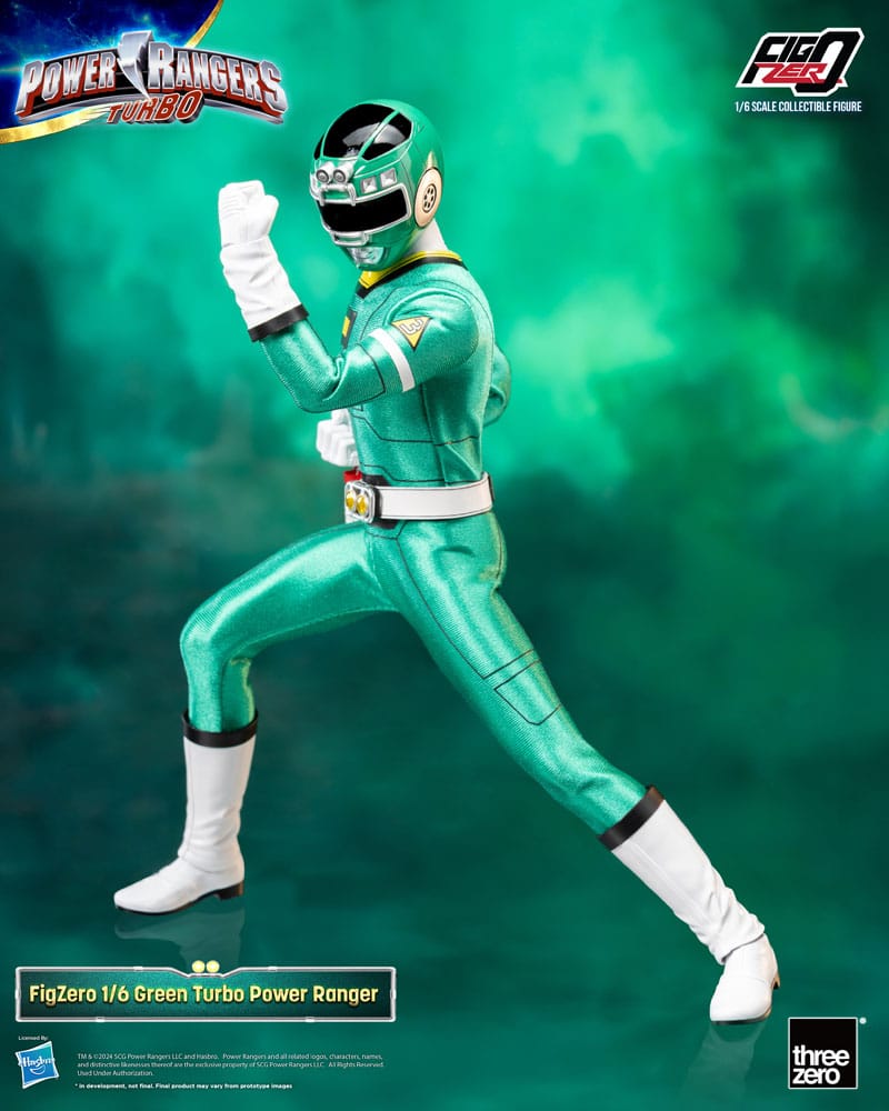 Power Rangers Turbo FigZero Action Figure 1/6 Green Turbo Power Ranger 30 cm - MangaShop.ro