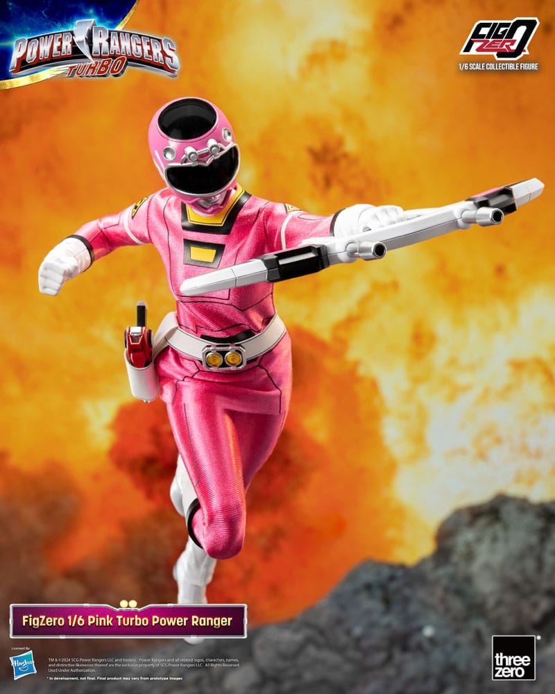 Power Rangers Turbo FigZero Action Figure 1/6 Pink Turbo Power Ranger 30 cm - MangaShop.ro