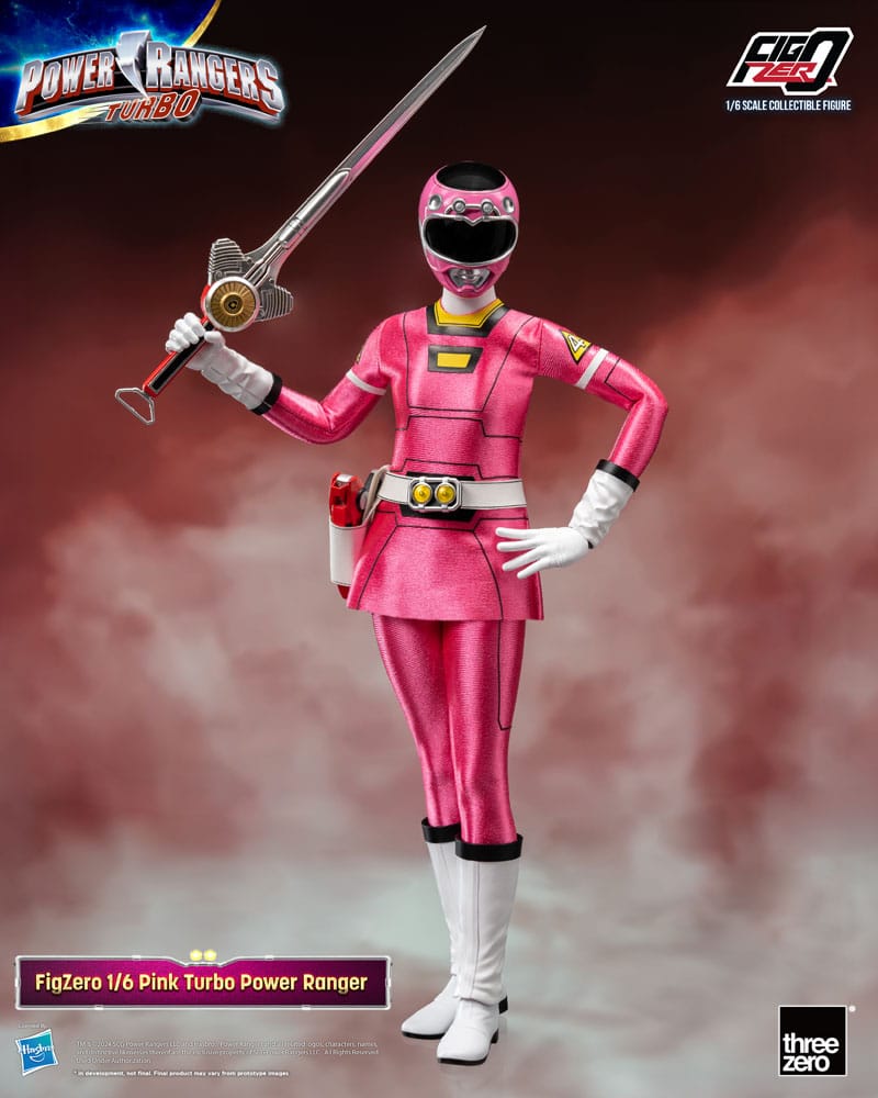 Power Rangers Turbo FigZero Action Figure 1/6 Pink Turbo Power Ranger 30 cm - MangaShop.ro