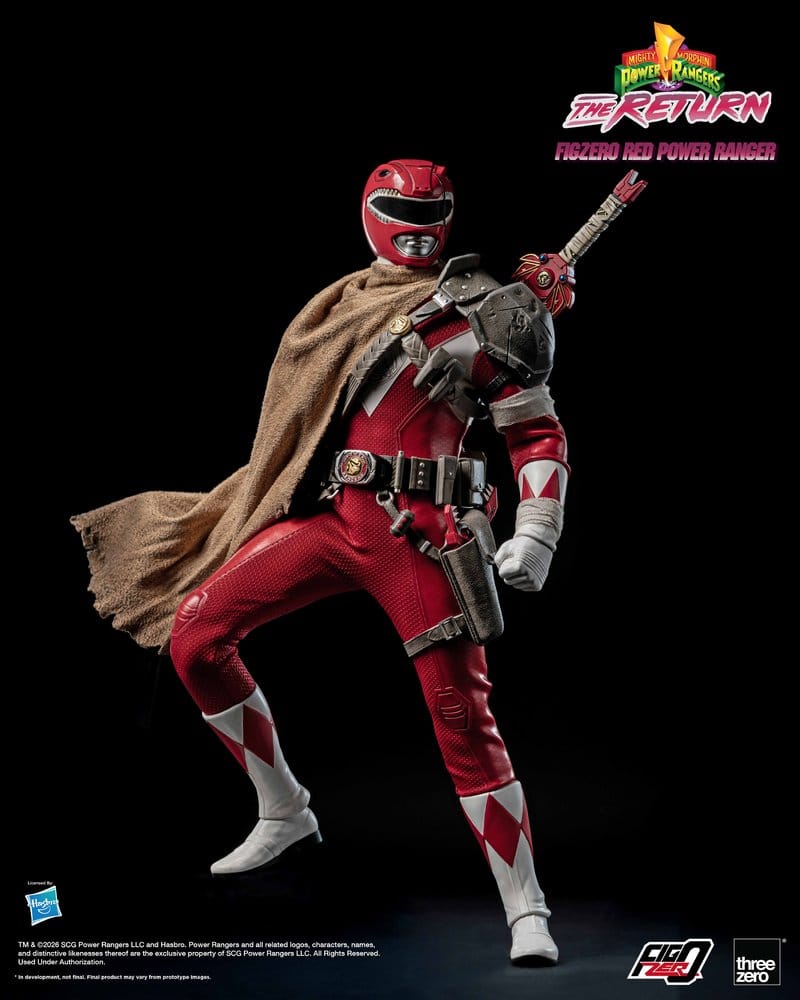 Mighty Morphin Power Rangers: The Return FigZero Action Figure 1/6 Red Power Ranger 31 cm - MangaShop.ro