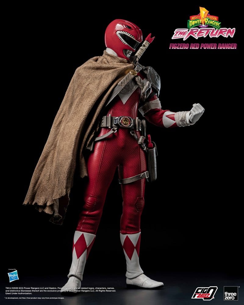 Mighty Morphin Power Rangers: The Return FigZero Action Figure 1/6 Red Power Ranger 31 cm - MangaShop.ro
