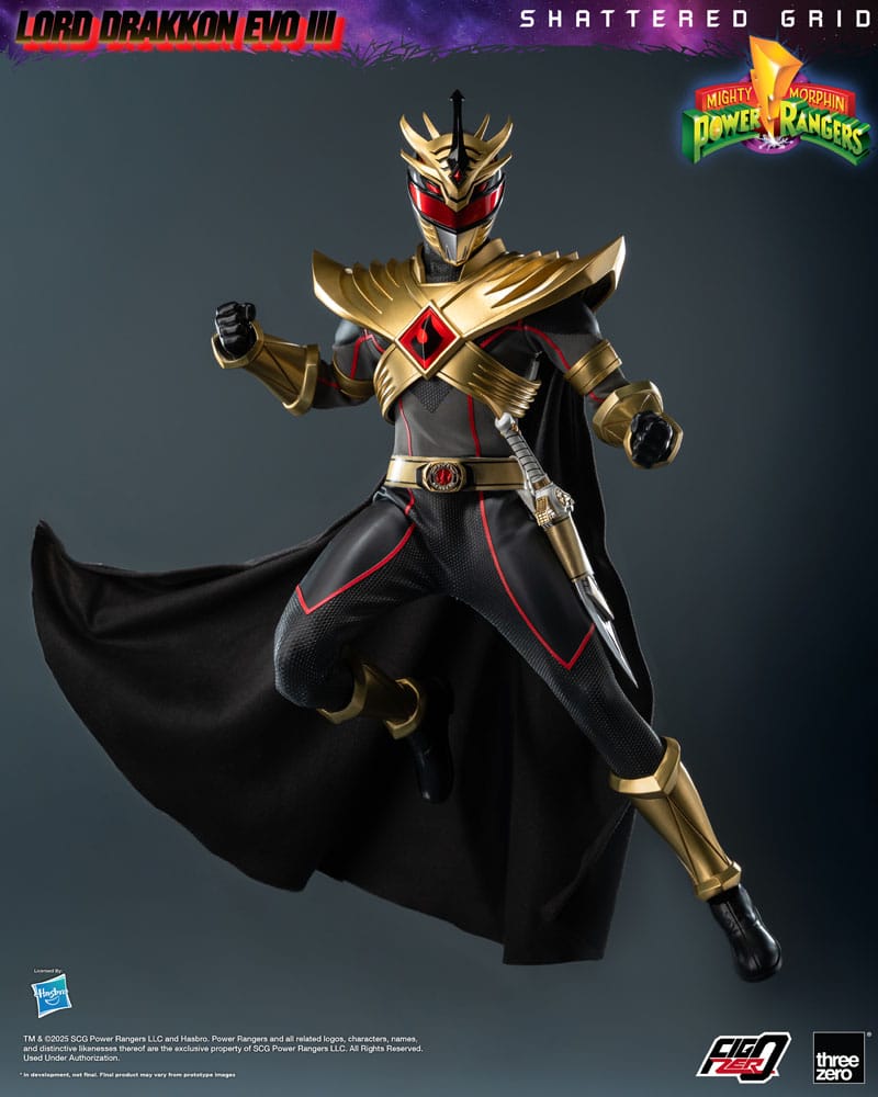 Mighty Morphin Power Rangers Shattered Grid  FigZero Action Figure 1/6 Lord Drakkon Evo III 30 cm - MangaShop.ro