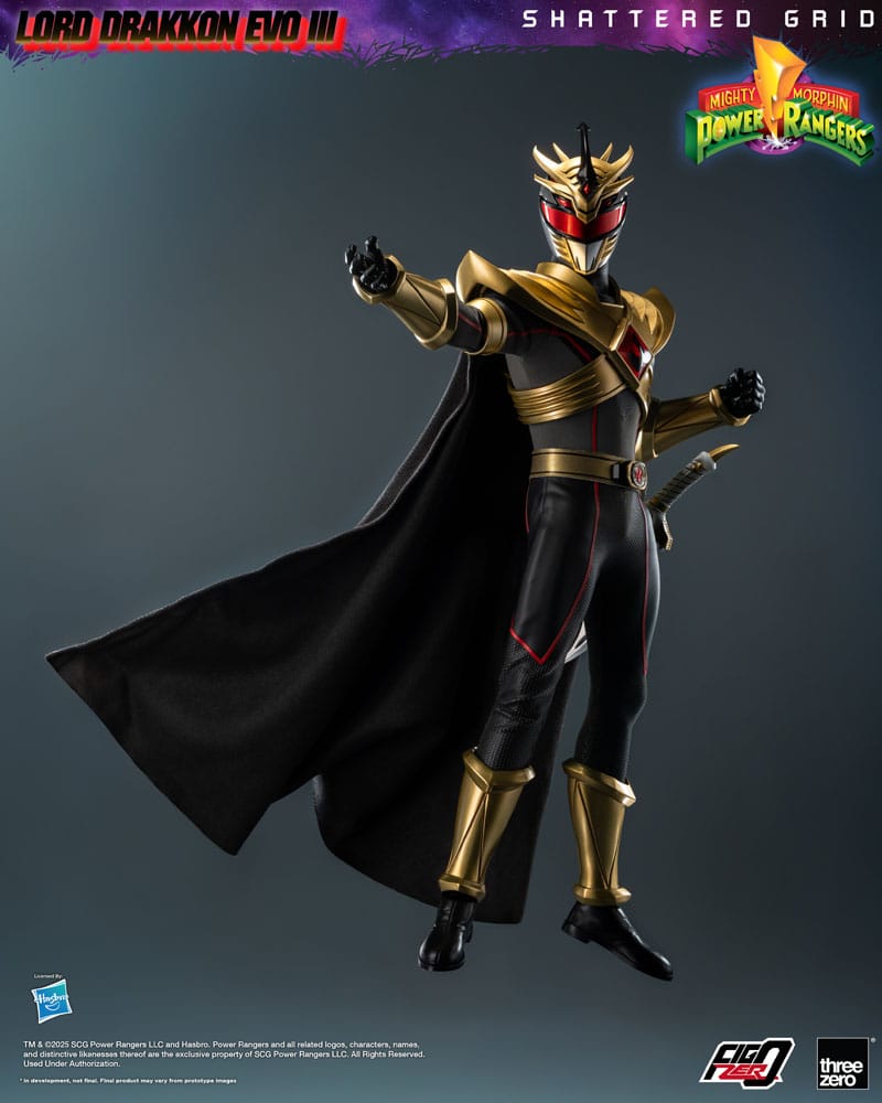 Mighty Morphin Power Rangers Shattered Grid  FigZero Action Figure 1/6 Lord Drakkon Evo III 30 cm - MangaShop.ro