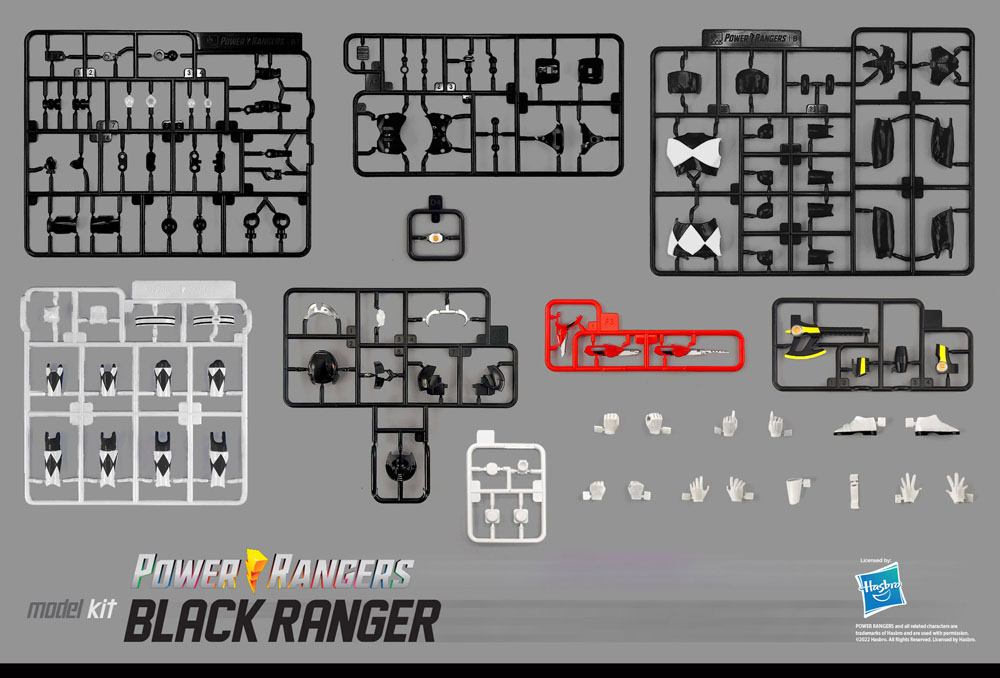 Power Rangers Furai Model Plastic Model Kit Black Ranger 13 cm - MangaShop.ro