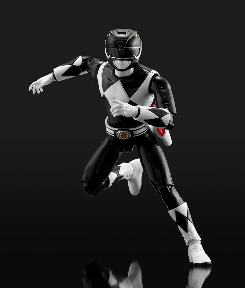 Power Rangers Furai Model Plastic Model Kit Black Ranger 13 cm - MangaShop.ro