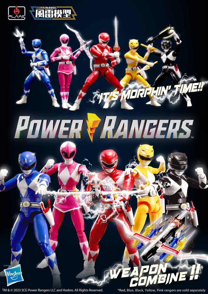 Power Rangers Furai Model Plastic Model Kit Yellow Ranger 13 cm - MangaShop.ro