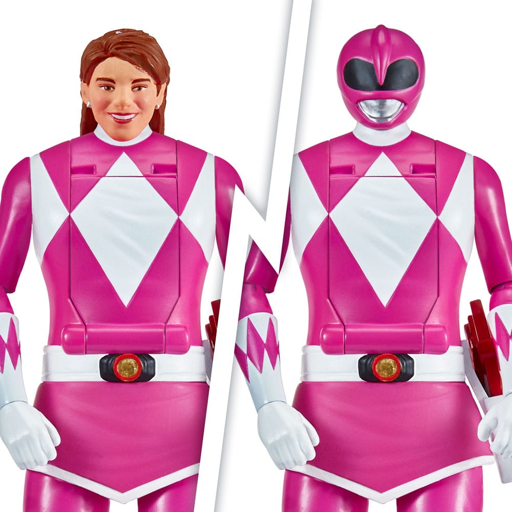 Mighty Morphin Power Rangers Action Figure Auto-Morphin Pink Ranger 12 cm - MangaShop.ro