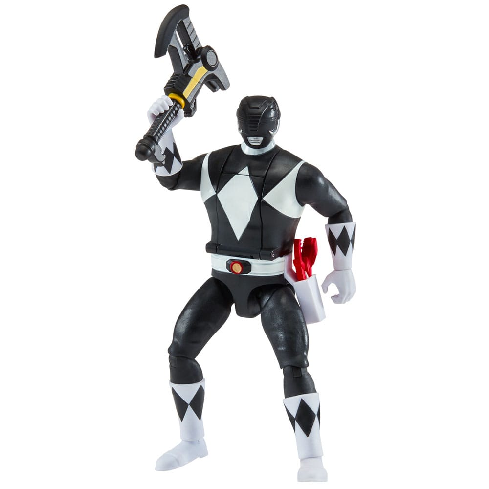 Mighty Morphin Power Rangers Action Figure Auto-Morphin Black Ranger 12 cm - MangaShop.ro