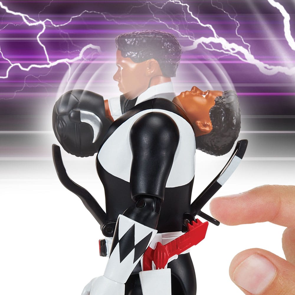 Mighty Morphin Power Rangers Action Figure Auto-Morphin Black Ranger 12 cm - MangaShop.ro
