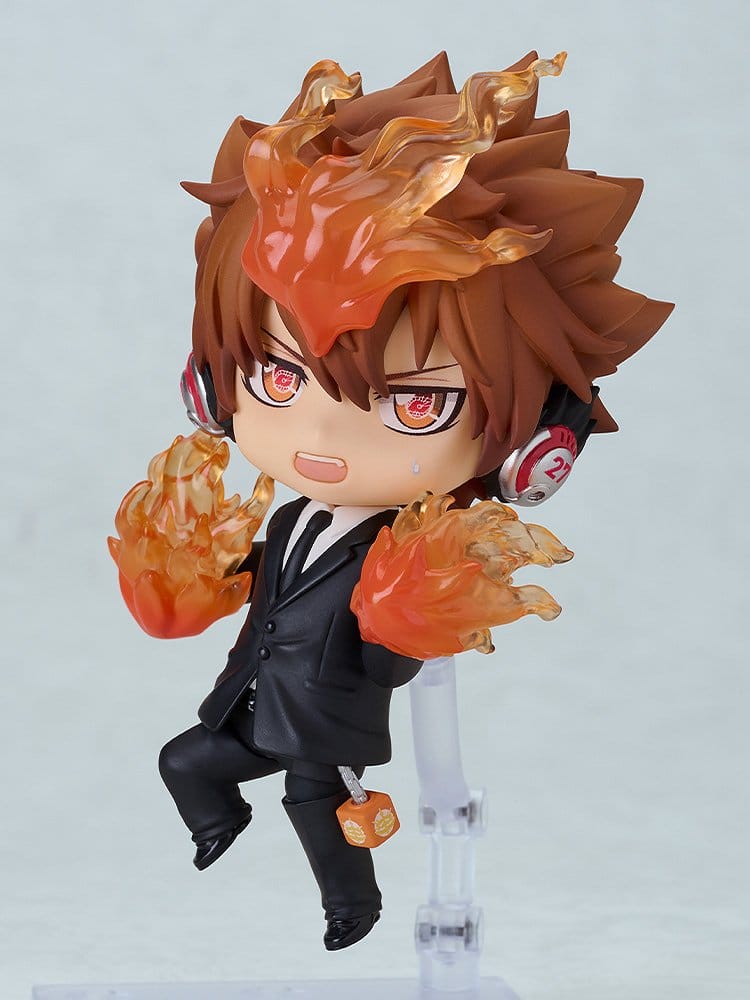 Reborn! Series Nendoroid Action Figure Tsunayoshi Sawada: Black Suit Ver. 11 cm - MangaShop.ro