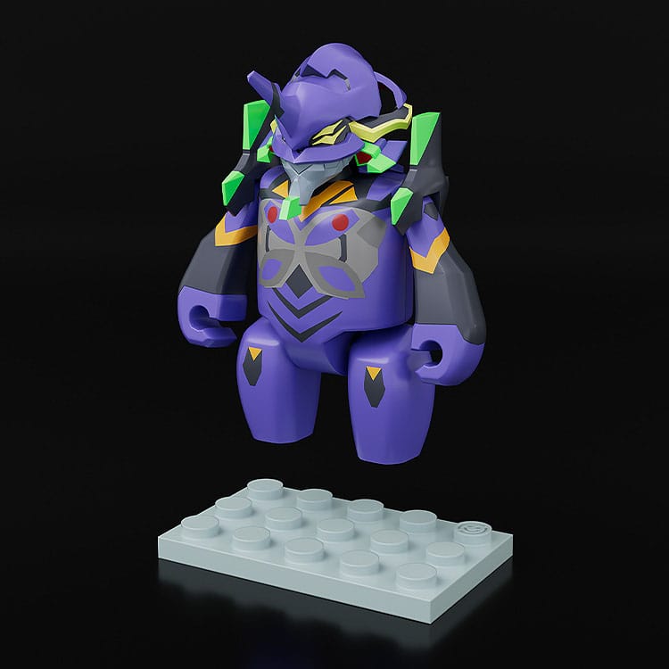 Rebuild of Evangelion Brickroid Action Figure Evangelion Production Model-13 5 cm - MangaShop.ro