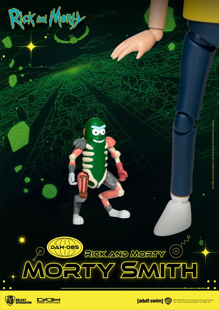 Rick and Morty Dynamic 8ction Heroes Action Figure 1/9 Morty Smith 23 cm - MangaShop.ro