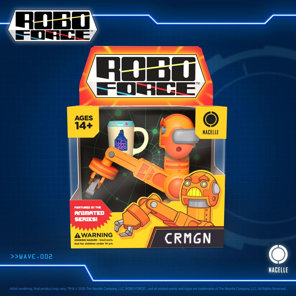 Robo Force Action Figure Wave 2 CRMGN 10 cm - MangaShop.ro