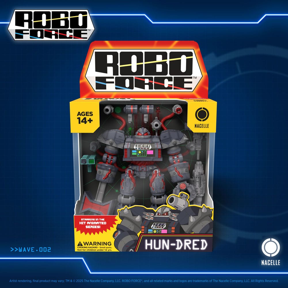 Robo Force Action Figure Wave 2 Hun-Dred 23 cm - MangaShop.ro