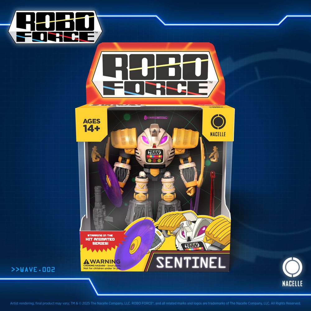 Robo Force Action Figure Wave 2 Sentinel 18 cm - MangaShop.ro