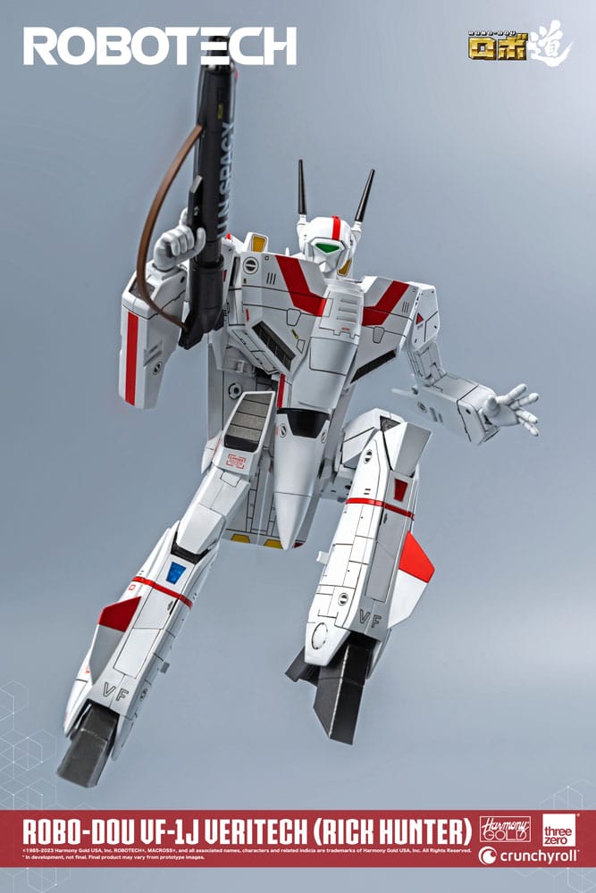 Robotech Action Figure ROBO-DOU VF-1J Veritech (Rick Hunter) 20 cm - MangaShop.ro