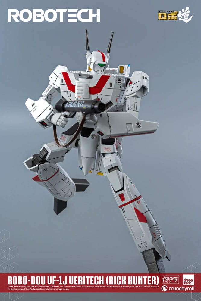 Robotech Action Figure ROBO-DOU VF-1J Veritech (Rick Hunter) 20 cm - MangaShop.ro