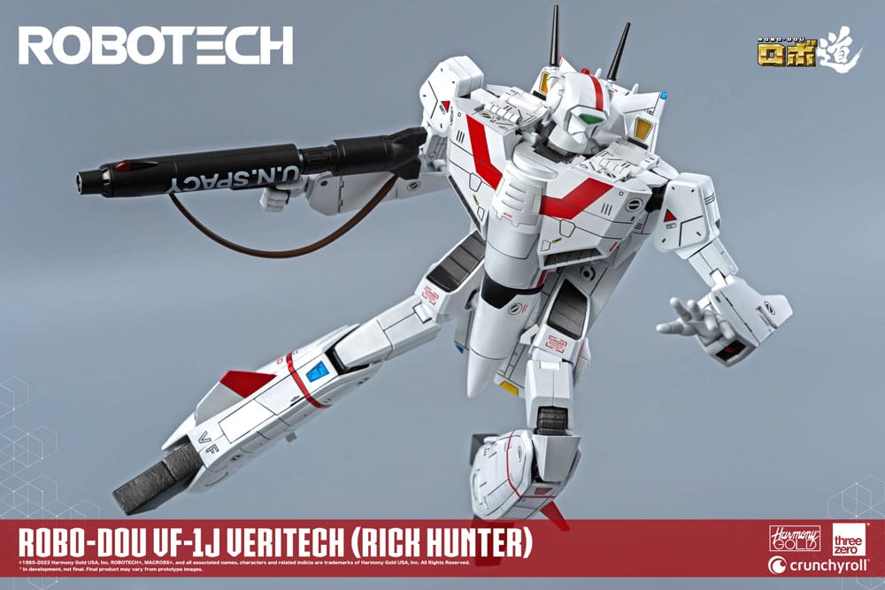 Robotech Action Figure ROBO-DOU VF-1J Veritech (Rick Hunter) 20 cm - MangaShop.ro