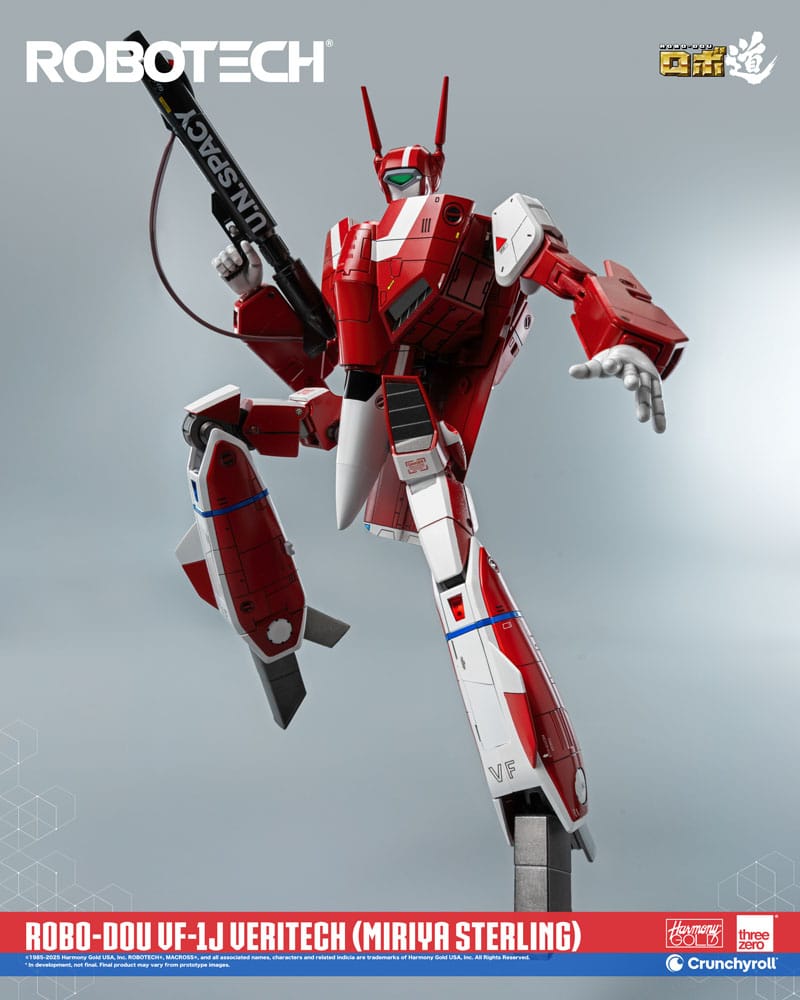 Robotech Action Figure ROBO-DOU VF-1J Veritech (Miriya Sterling) 20 cm - MangaShop.ro