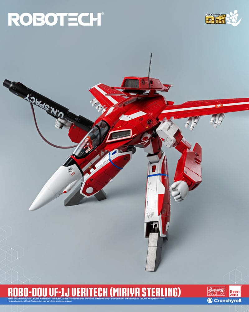 Robotech Action Figure ROBO-DOU VF-1J Veritech (Miriya Sterling) 20 cm - MangaShop.ro