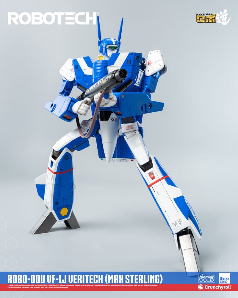 Robotech Action Figure ROBO-DOU VF-1J Veritech (Max Sterling) 20 cm - MangaShop.ro