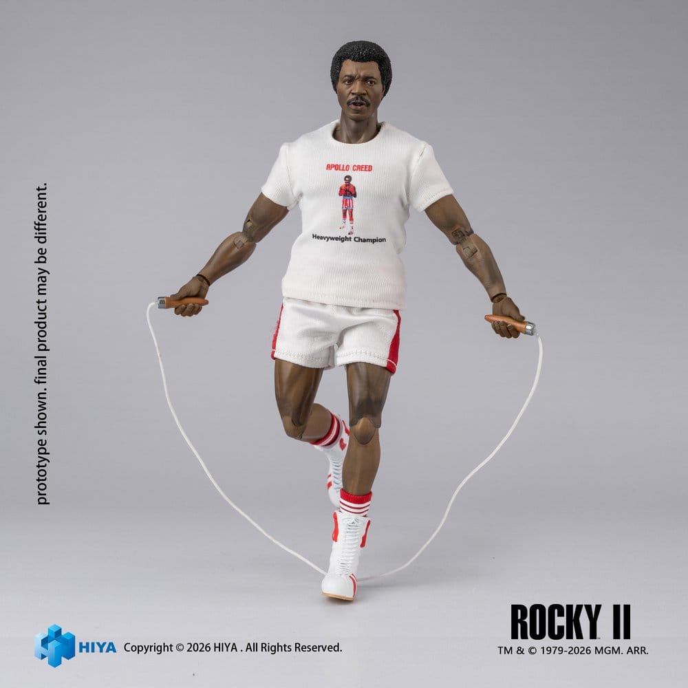Rocky II Exquisite Super Action Figure 1/12 Apollo 16 cm - MangaShop.ro