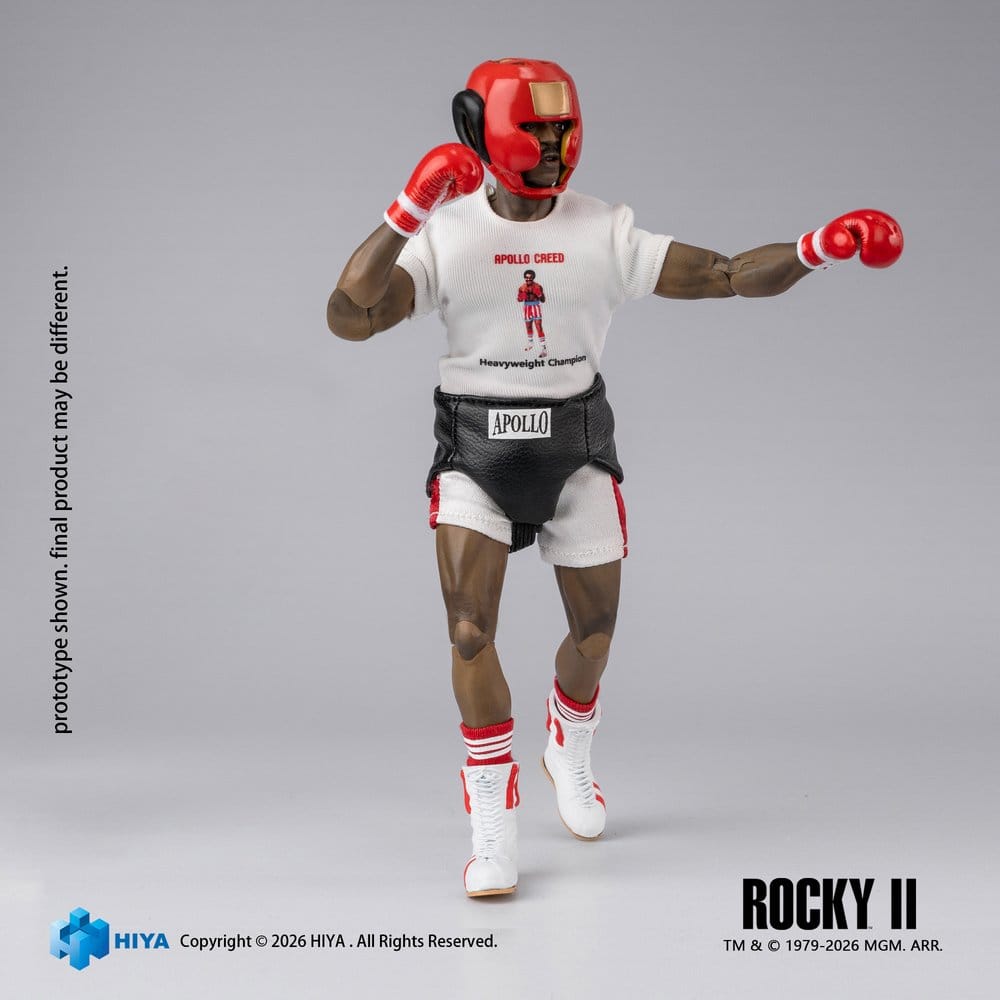 Rocky II Exquisite Super Action Figure 1/12 Apollo 16 cm - MangaShop.ro