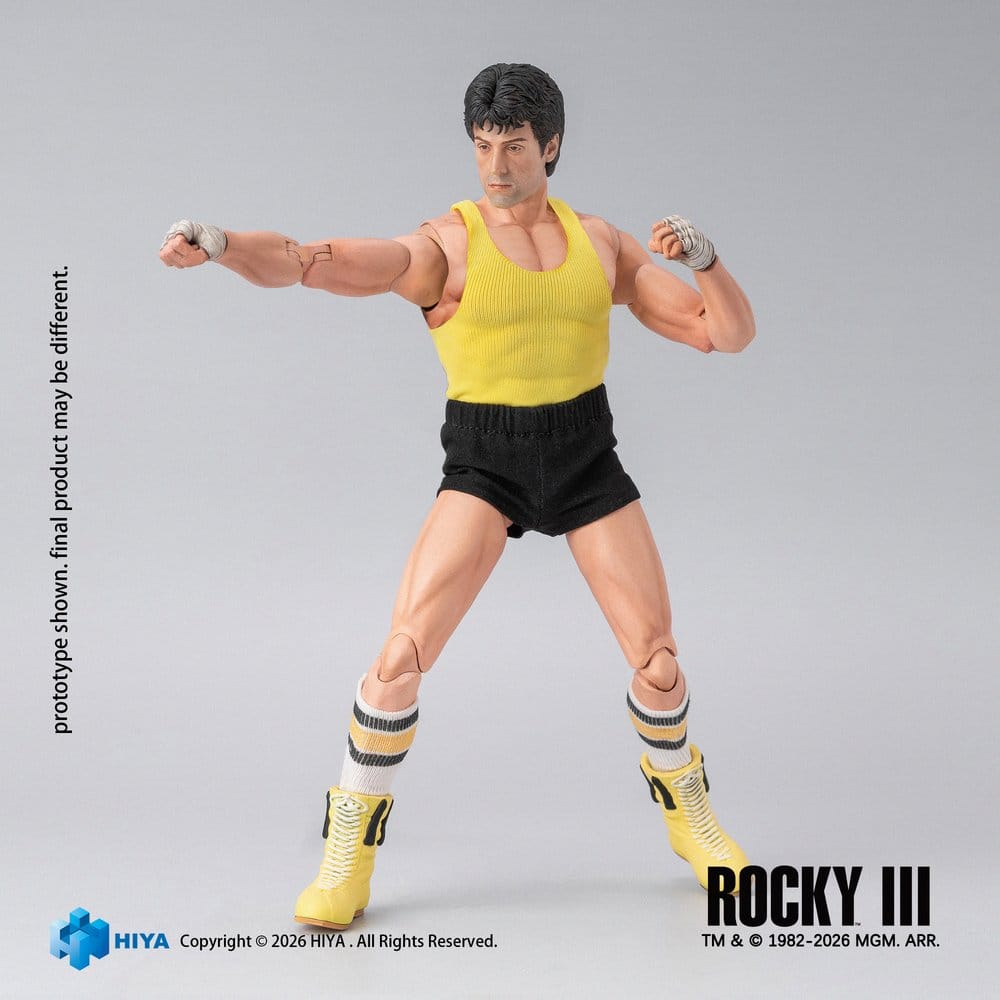 Rocky III Exquisite Super Action Figure 1/12 Rocky Boxer Version 16 cm - MangaShop.ro