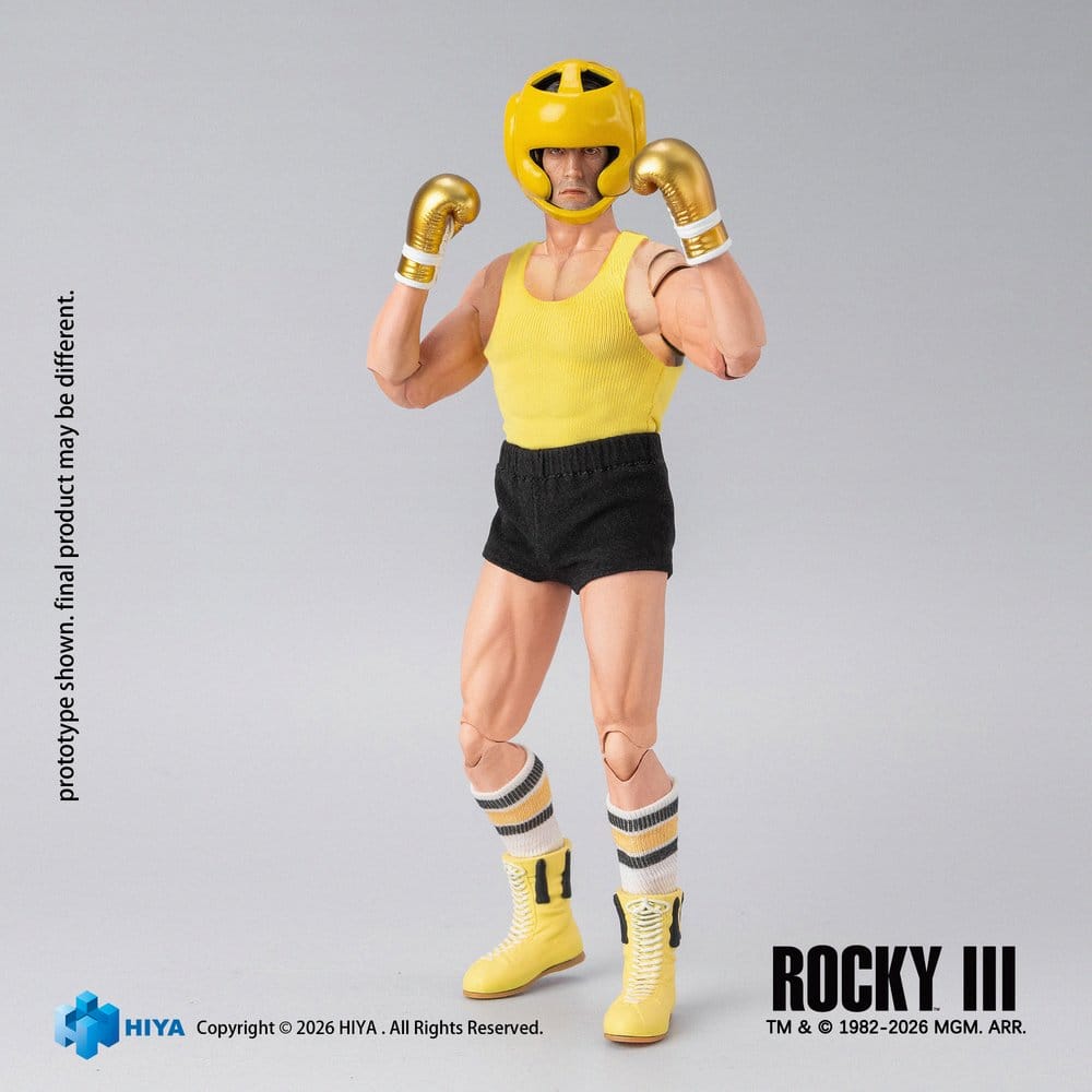 Rocky III Exquisite Super Action Figure 1/12 Rocky Boxer Version 16 cm - MangaShop.ro