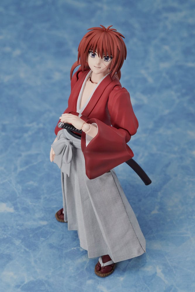 Rurouni Kenshin BUZZmod Action Figure Kenshin Himura 14 cm - MangaShop.ro