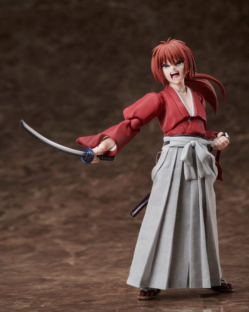 Rurouni Kenshin BUZZmod Action Figure Kenshin Himura 14 cm - MangaShop.ro