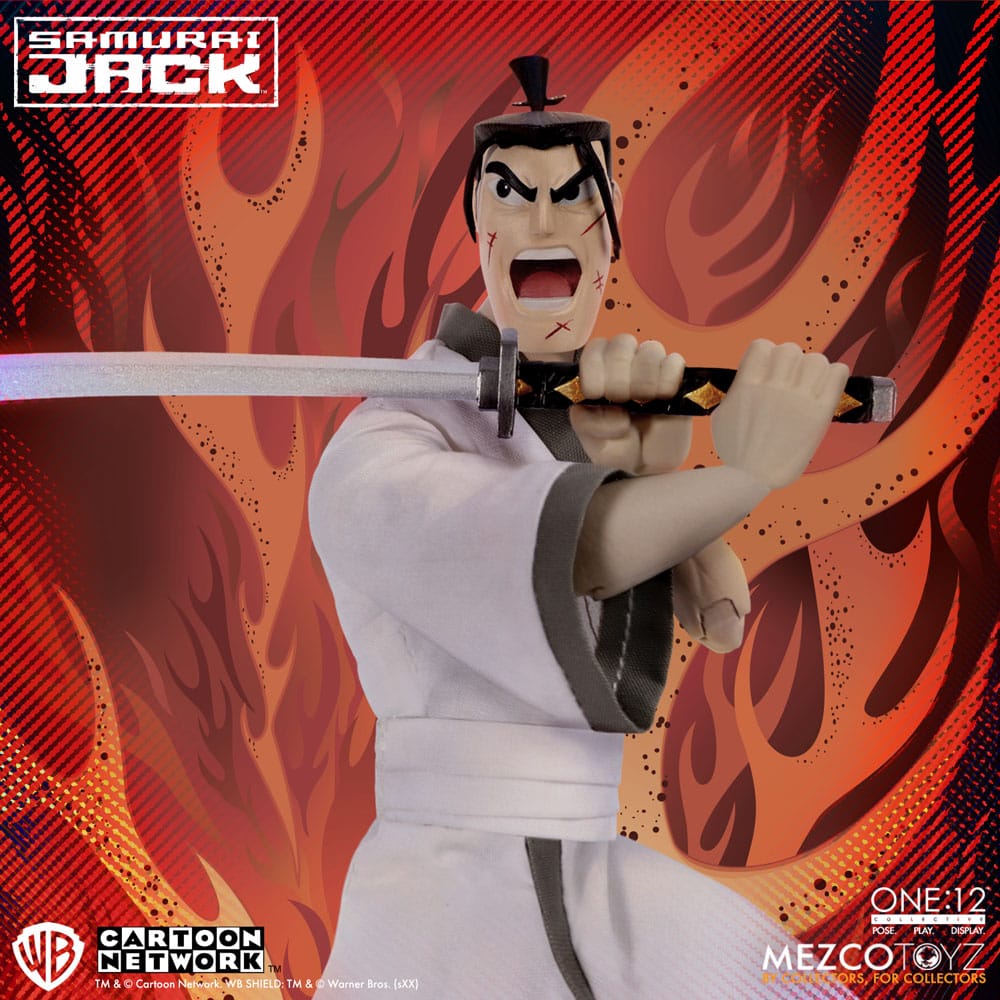 Samurai Jack Action Figure 1/12 Samurai Jack 17 cm - MangaShop.ro