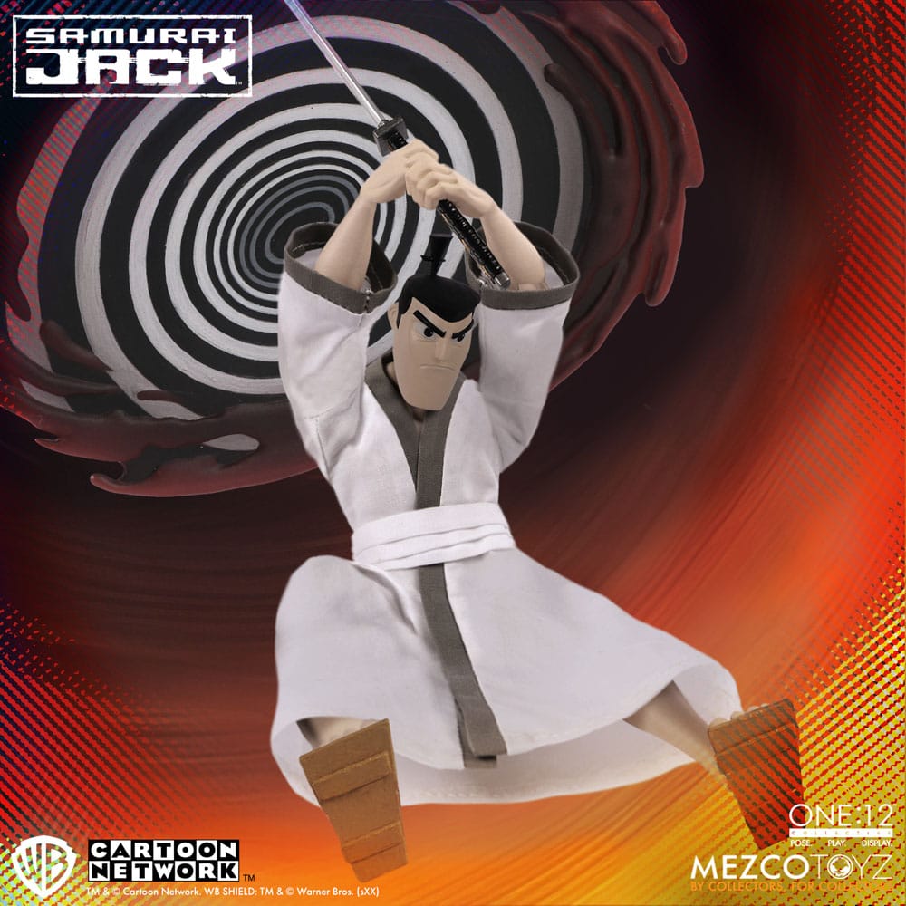Samurai Jack Action Figure 1/12 Samurai Jack 17 cm - MangaShop.ro