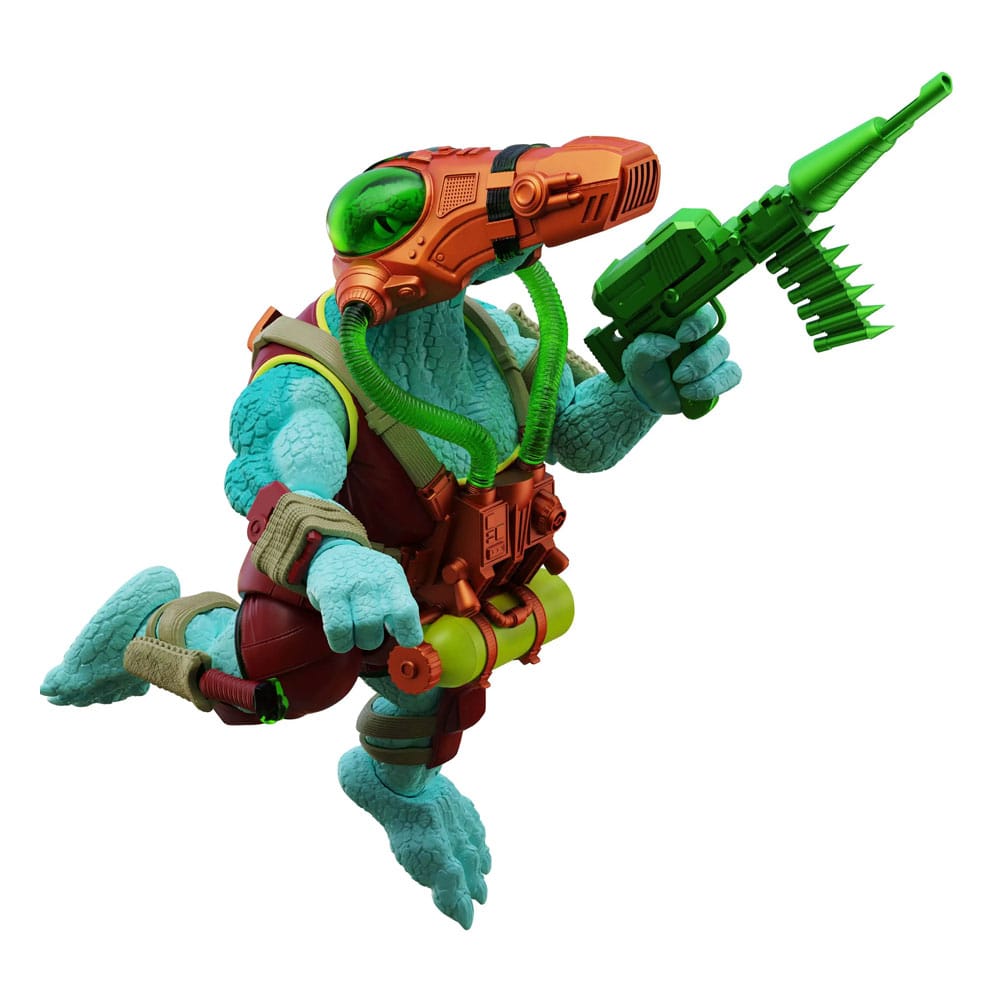 Saurozoic Warriors Rock Action Figure Javvik Mosa Mosasaurus (Underwater Assault) 15 cm - MangaShop.ro