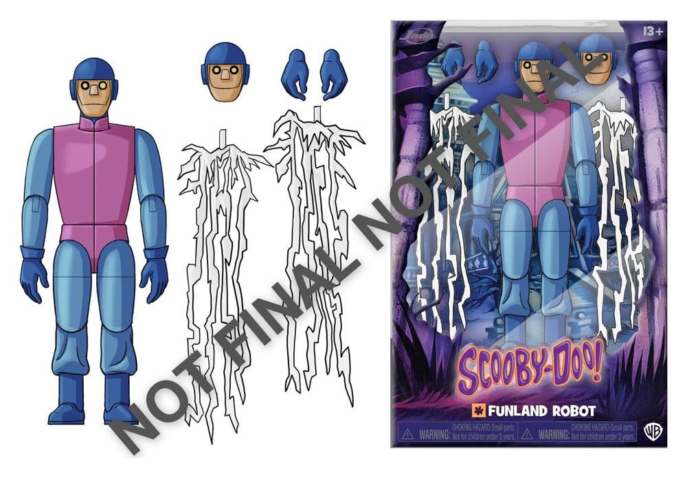 Scooby Doo Action Figure Funland Robot 16 cm - MangaShop.ro
