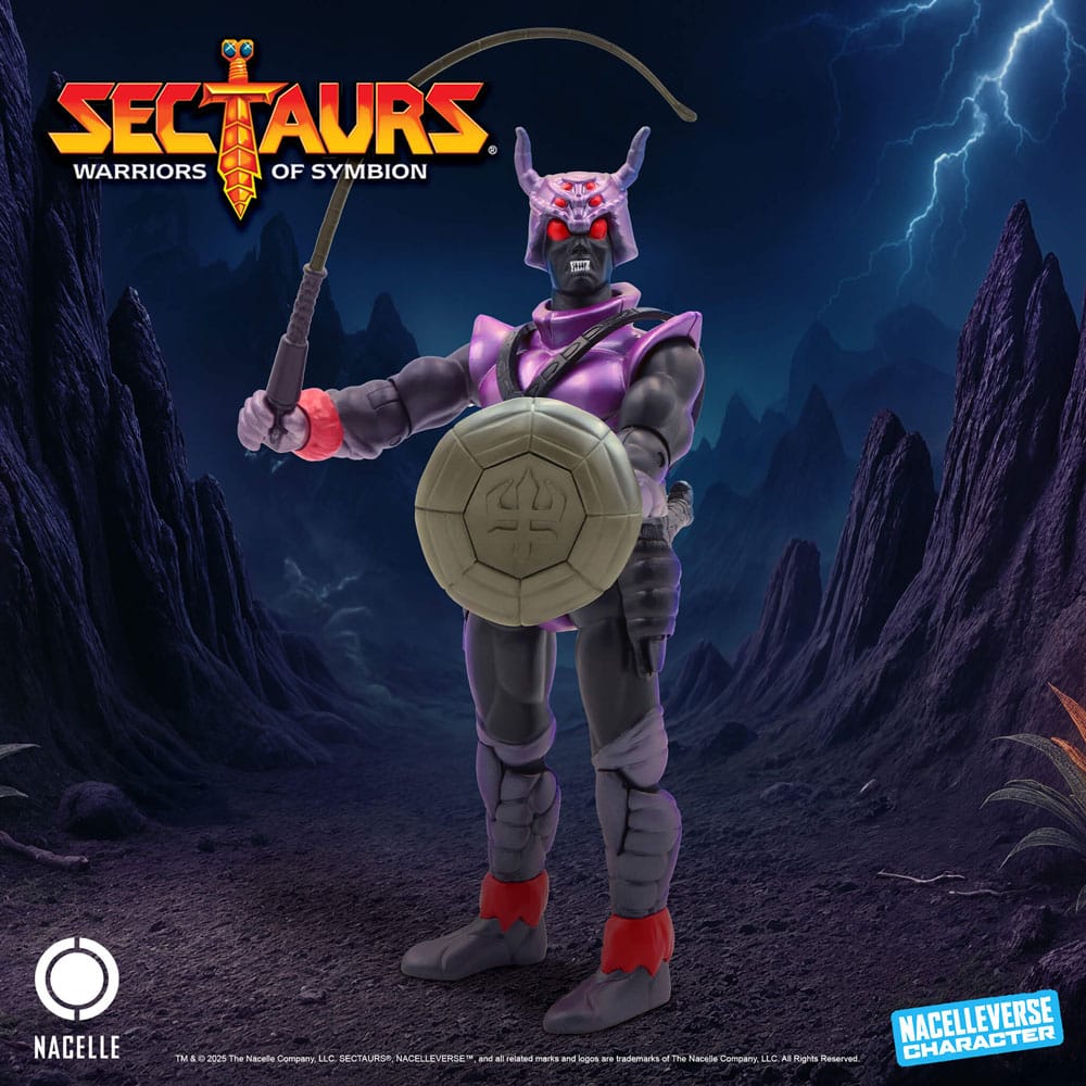 Sectaurs: Warriors of Symbion Action Figure Wave 2 General Spidrax 23 cm - MangaShop.ro