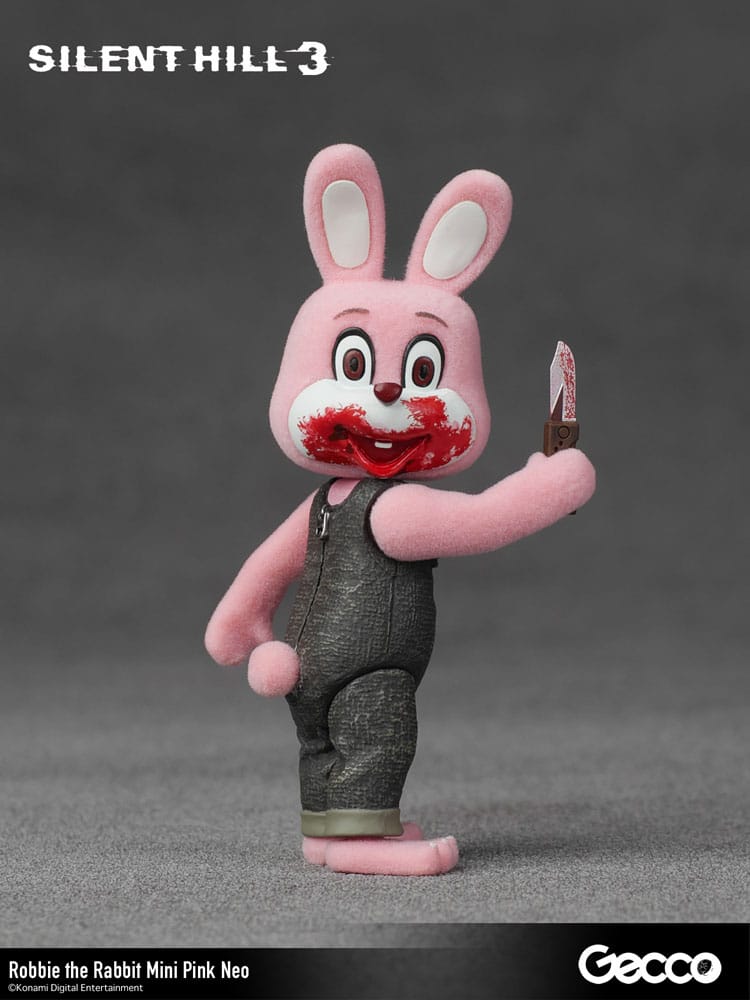 Silent Hill 3 Mini Action Figure Robbie the Rabbit Mini Pink Neo Version 10 cm - MangaShop.ro