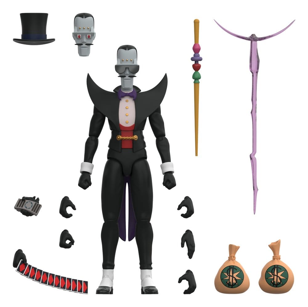 Silver Hawks Ultimates Action Figure Wave 08 Poker-Face (Toon) - MangaShop.ro