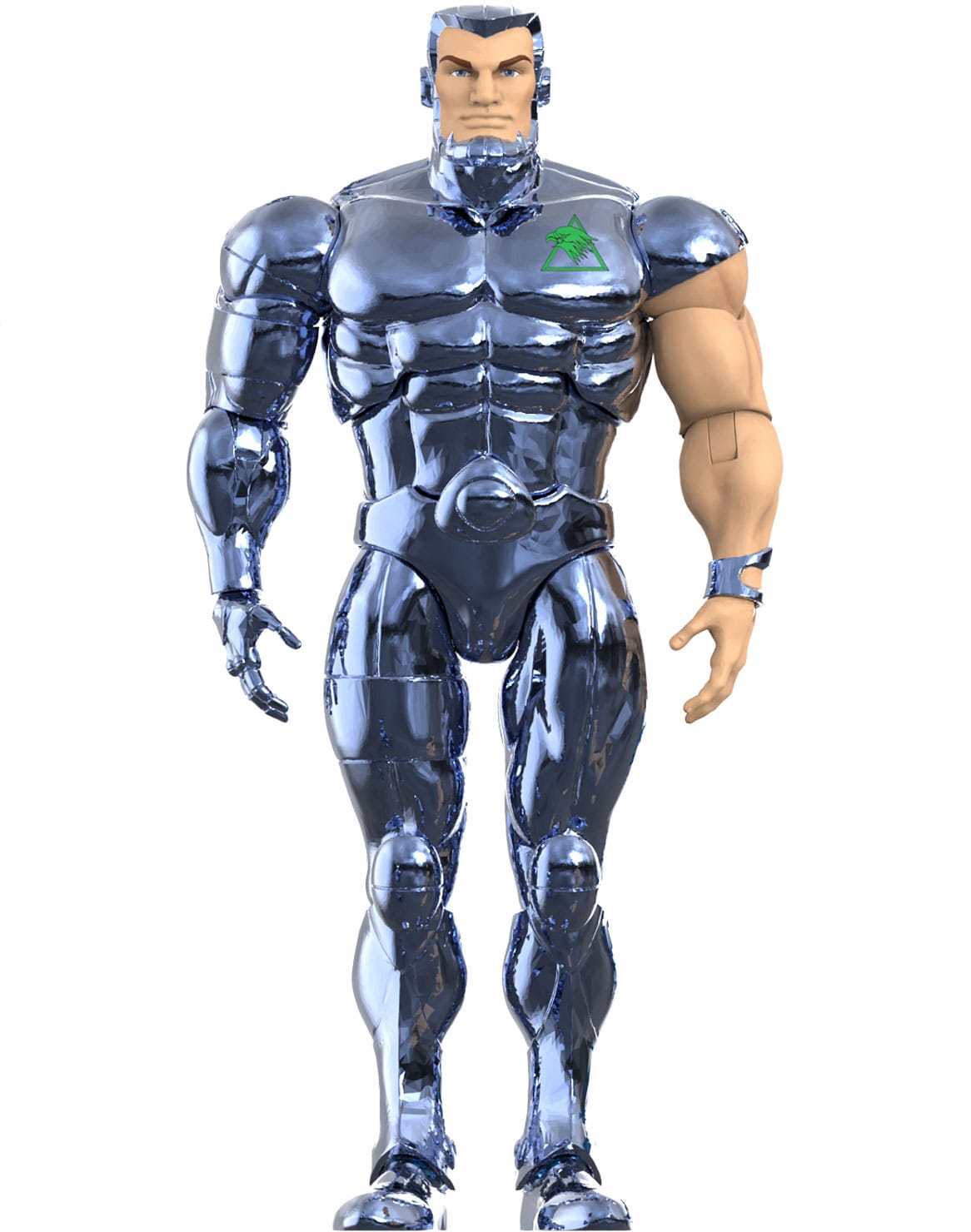 SilverHawks Ultimates Action Figure Steelwill (Toy Version Vac Metal) 18 cm - MangaShop.ro