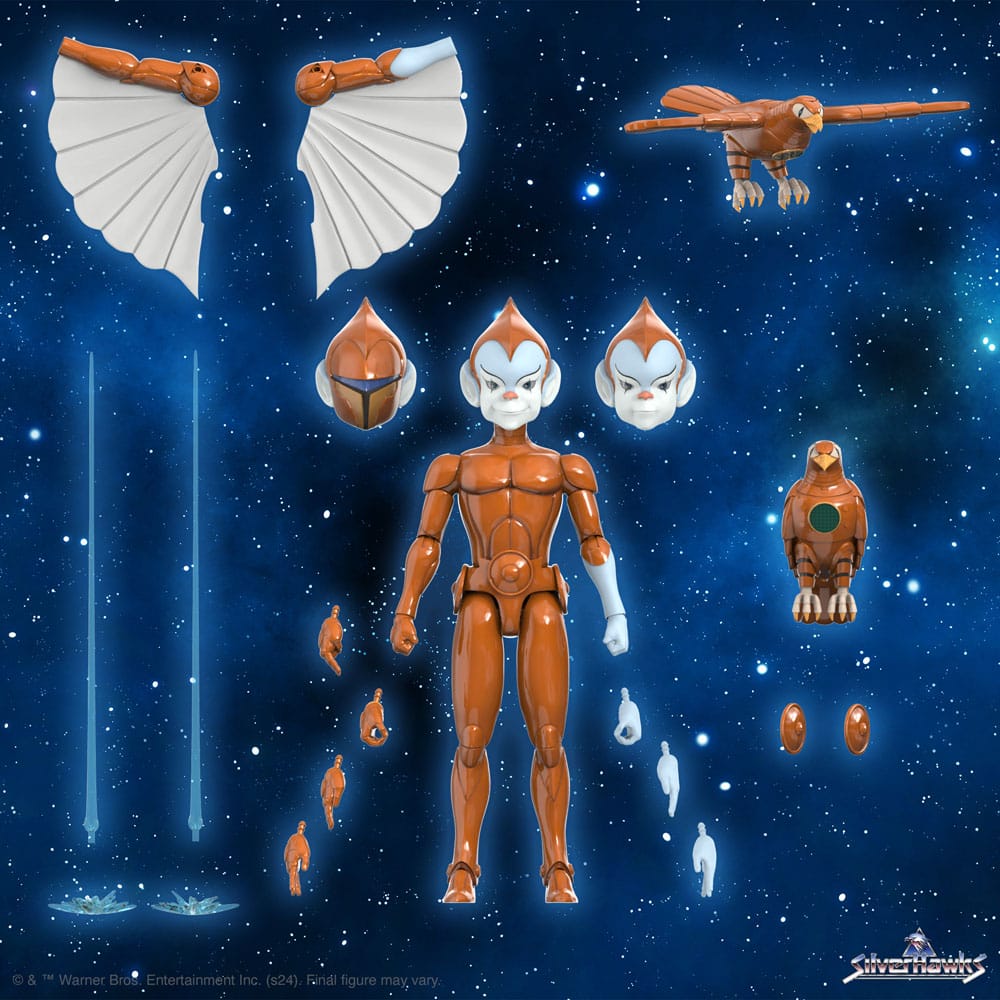 SilverHawks Ultimates Action Figure Wave 2 Copper Kidd (Cartoon Accurate) 18 cm - MangaShop.ro