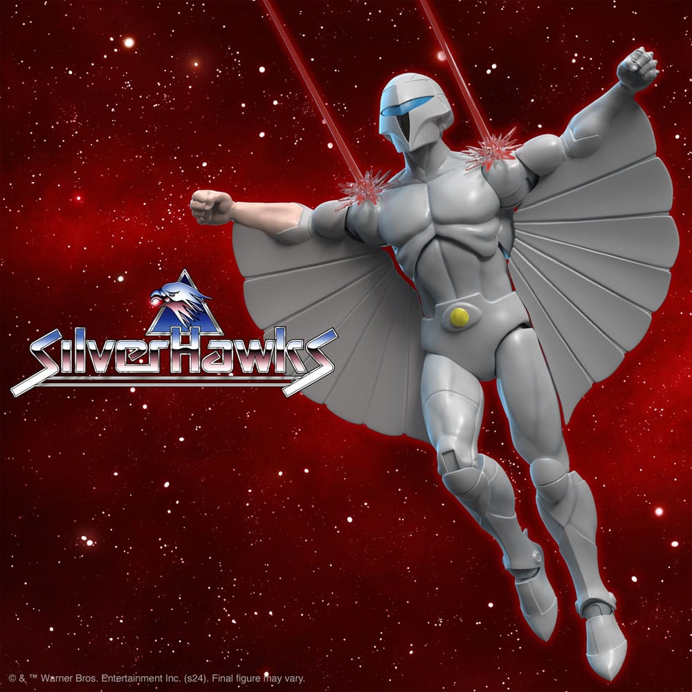SilverHawks Ultimates Action Figure Darkbird 18 cm - MangaShop.ro