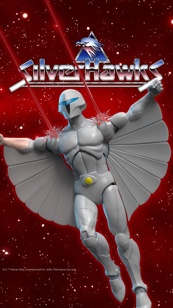 SilverHawks Ultimates Action Figure Darkbird 18 cm - MangaShop.ro