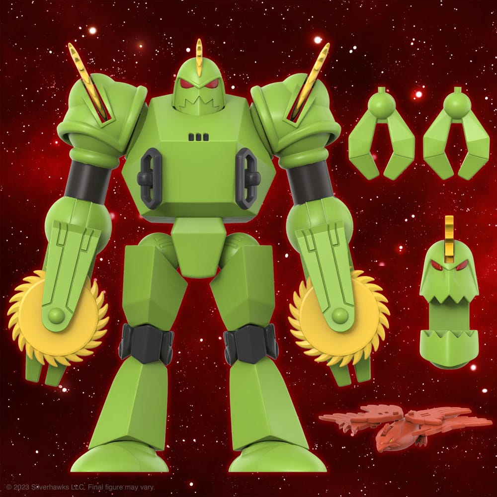 SilverHawks Ultimates Action Figure Buzz-Saw (Toy Version) 18 cm - MangaShop.ro