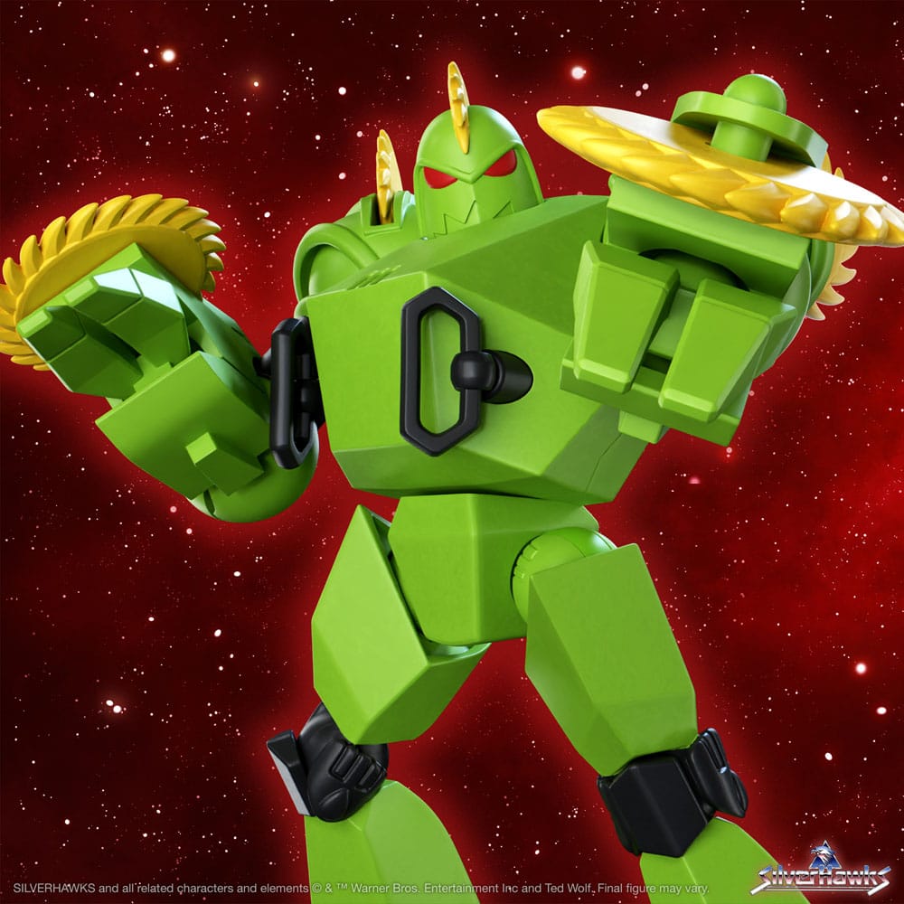 SilverHawks Ultimates Action Figure Buzz-Saw (Toy Version) 18 cm - MangaShop.ro