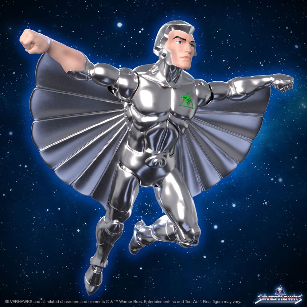SilverHawks Ultimates Action Figure Quicksilver (Toy Version) 18 cm - MangaShop.ro