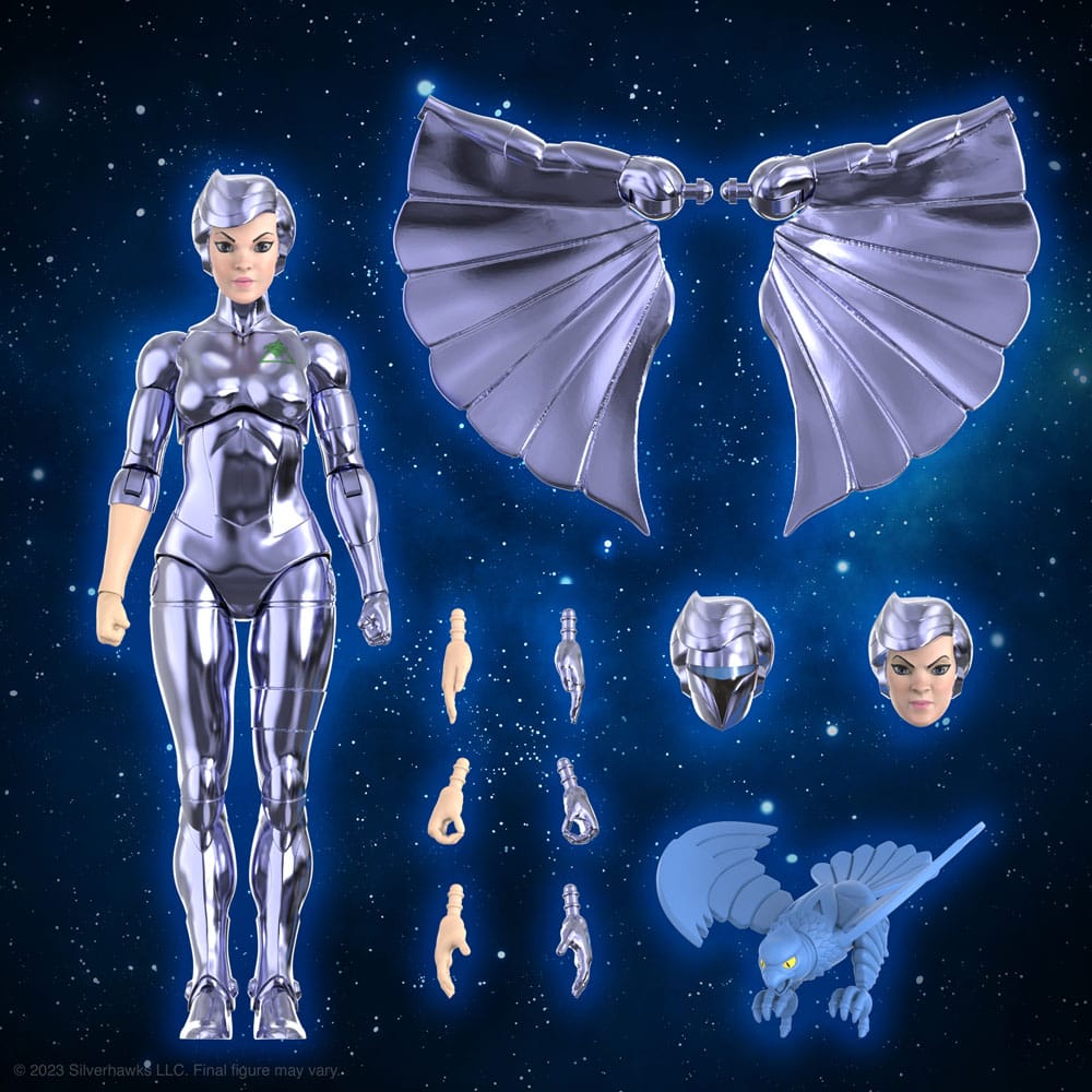 SilverHawks Ultimates Action Figure Steelheart (Toy Version) 18 cm - MangaShop.ro