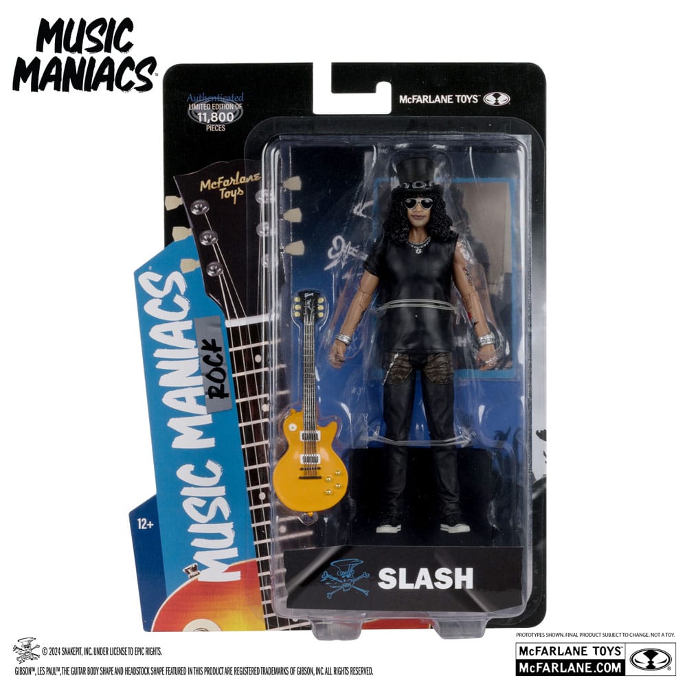 Music Maniacs Rock Action Figure Slash 15 cm - MangaShop.ro