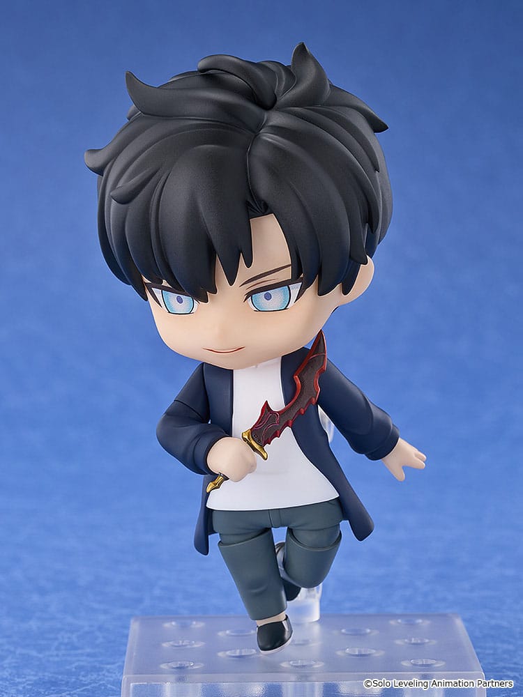Solo Leveling Nendoroid Doll Action Figure Sung Jinwoo 10 cm - MangaShop.ro